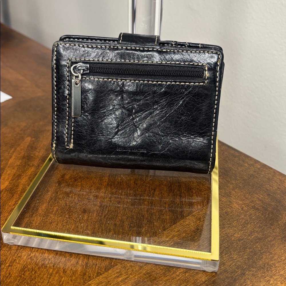 KENNETH COLE NEW YORK Black Leather Wallet - Picture 4 of 9